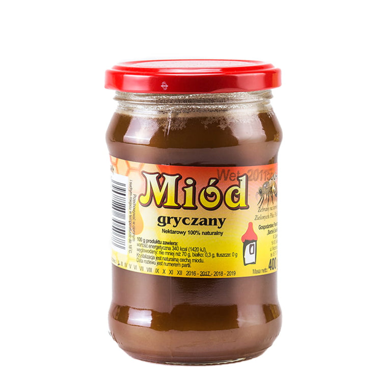 Polski miód gryczany 400g